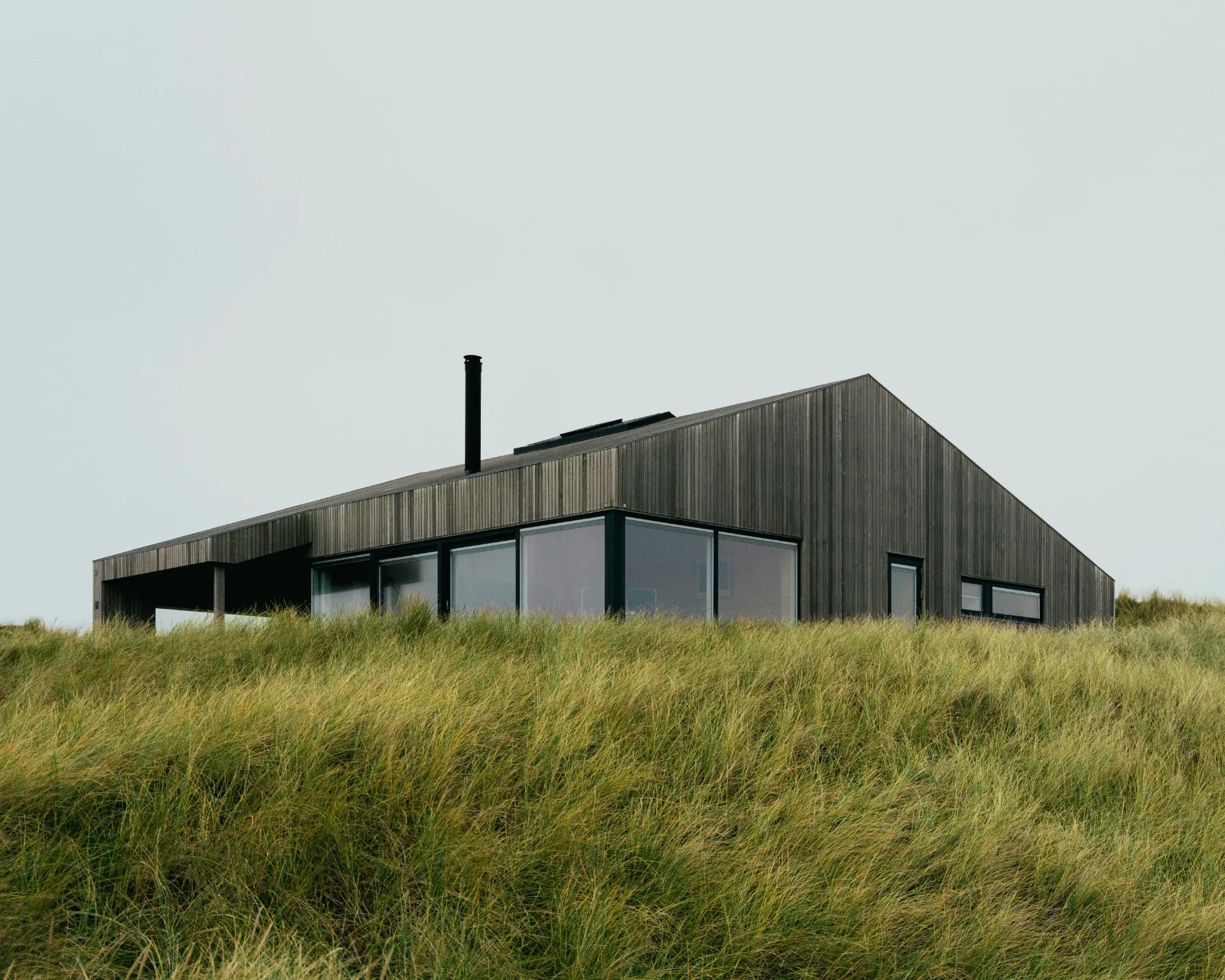 Arkitektonisk visualisering av et hus